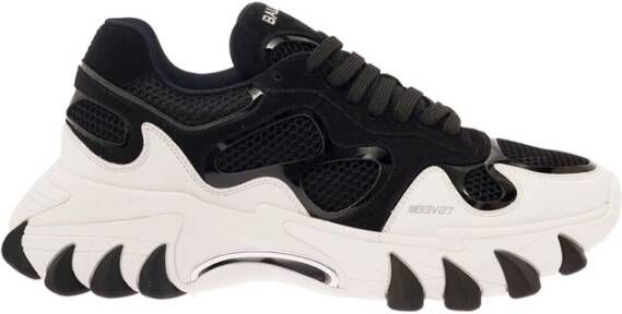 Balmain B-East Rubberized Sneakers Zwart Heren
