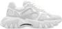 Balmain Low-Top Sneakers Trainers Combining Suede And Nylon With Sole in wit - Thumbnail 1