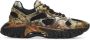 Balmain Sneakers met grafische print Beige - Thumbnail 1