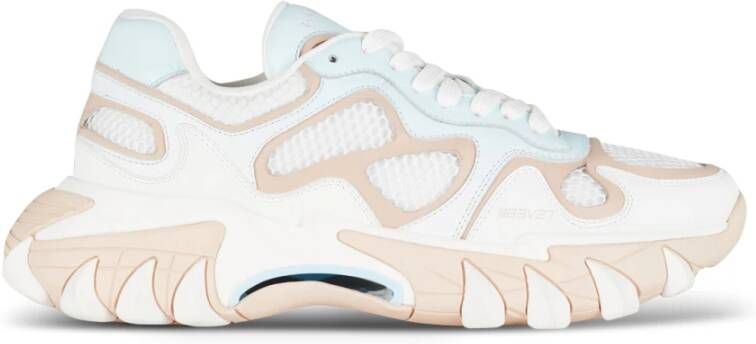 Balmain B-East leren sneakers Wit - Foto 1