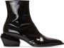 Balmain Billy lakleren laarzen Zwart - Thumbnail 1