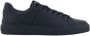 Balmain Court Leren Sneakers Elegant Modern Ontwerp Black Dames - Thumbnail 14
