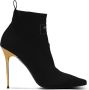 Balmain Crewneck gebreide enkellaarzen Black Dames - Thumbnail 7