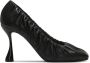 Balmain Eden pumps in verzameld lamsvacht Black Dames - Thumbnail 1