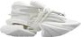 Balmain Eenhoorn trainers van neopreen en leer. White - Thumbnail 1