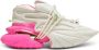 Balmain Unicorn trainers in neoprene and leather White Dames - Thumbnail 1