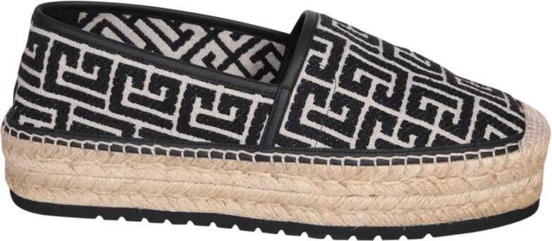 Balmain Luxe Espadrilles Sandalen met Sleehak Multicolor Dames