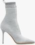Balmain Hoge enkellaarsjes met hak 'Skye' Grijs Dames - Thumbnail 1