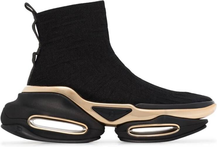 Balmain B Bold slip-on sneakers Zwart - Foto 1