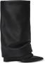 Balmain Leren enkellaarzen met hak Black Dames - Thumbnail 1