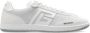 Balmain Zwaan trainers in kalfsleer en suède White Heren - Thumbnail 1
