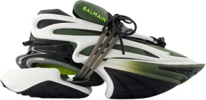 Balmain Leather sneakers Multicolor Heren