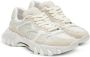 Balmain Witte Suède Kalfsleer Monogram Sneakers White Heren - Thumbnail 6
