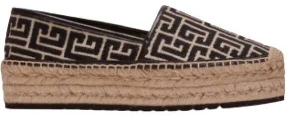 Balmain Luxe Espadrilles Sandalen met Sleehak Multicolor