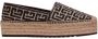 Balmain Luxe Espadrilles Sandalen met Sleehak Multicolor Dames - Thumbnail 4
