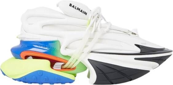 Balmain Eenhoorn trainers van neopreen en leer Meerkleurig Heren