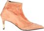 Balmain Pre-owned Suede boots Pink Dames - Thumbnail 1