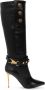 Balmain Leather Robin boots Black Dames - Thumbnail 5