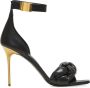 Balmain Zwarte Gevlochten Hoge Hak Pumps Black Dames - Thumbnail 5