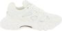 Balmain Leren sneakers met mesh inzetstukken White Heren - Thumbnail 1