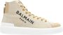Balmain Sneakers met logoprint Beige - Thumbnail 1
