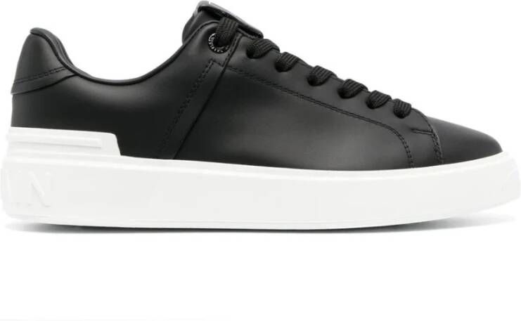 Balmain Sneakers met logo Black Dames