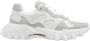 Balmain B-East trainer van leer suède en mesh. White Dames - Thumbnail 4