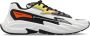 Balmain Hardloop-Roe leer en nylon sneakers Multicolor Heren - Thumbnail 12