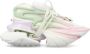 Balmain Eenhoorn trainers van neopreen en leer Multicolor Dames - Thumbnail 1