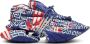 Balmain Unicorn low-top sneakers Blauw - Thumbnail 1