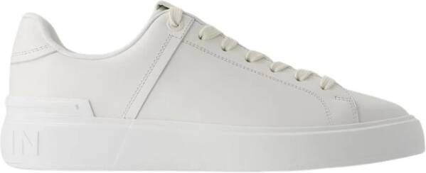 Balmain B-Court trainers in kalfsleer White Dames