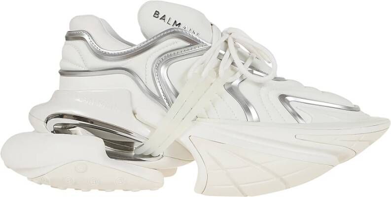 Balmain Witte Sneakers Unicorn Wave Neopreen White Heren