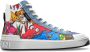 Balmain Disney x : The Lion King Baskets B-Court High Top bedrukt Kind Vroeg Multicolor Heren - Thumbnail 10