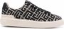 Balmain Zwarte Canvas Sneakers met Jacquard Details Black Dames - Thumbnail 7