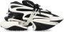 Balmain Zwart Wit Lage Sneakers Eenhoorn Stijl Black Heren - Thumbnail 1