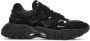 Balmain Zwarte Sneakers met Contrasterend Logo Borduursel Black Heren - Thumbnail 1