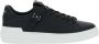 Balmain Zwarte lage sneakers met diamantmotief Black Heren - Thumbnail 1