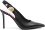 Balmain Eva slingbacks in kalfsleer Black Dames - Thumbnail 9