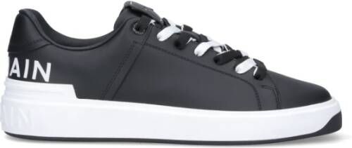 Balmain Zwarte Sneakers voor Heren Black Heren