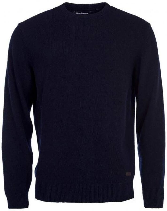 Barbour Elleboog Patch Crew Neck Sweater