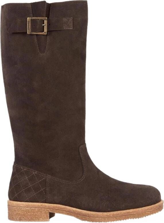 Barbour Elegante Rosella Laarzen Brown Dames