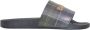 Barbour Geruite strandslippers met logo - Thumbnail 1