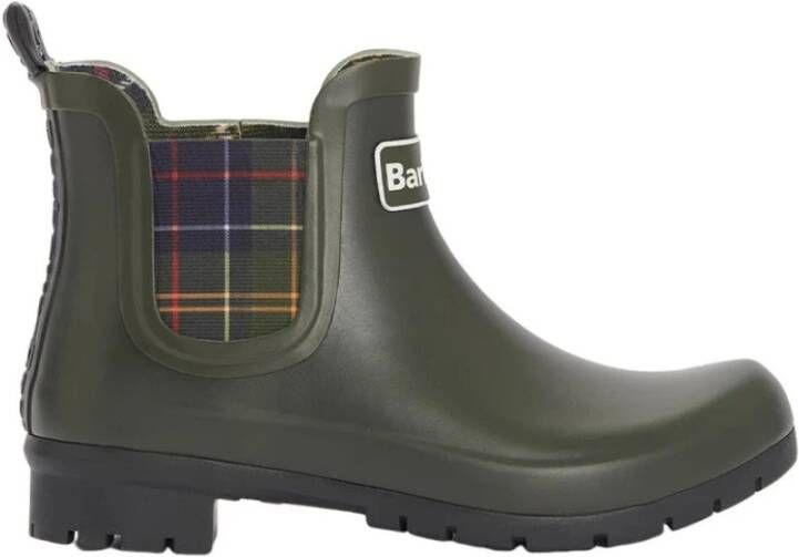 Barbour Groene Rubber Beatles Wellington Laarzen