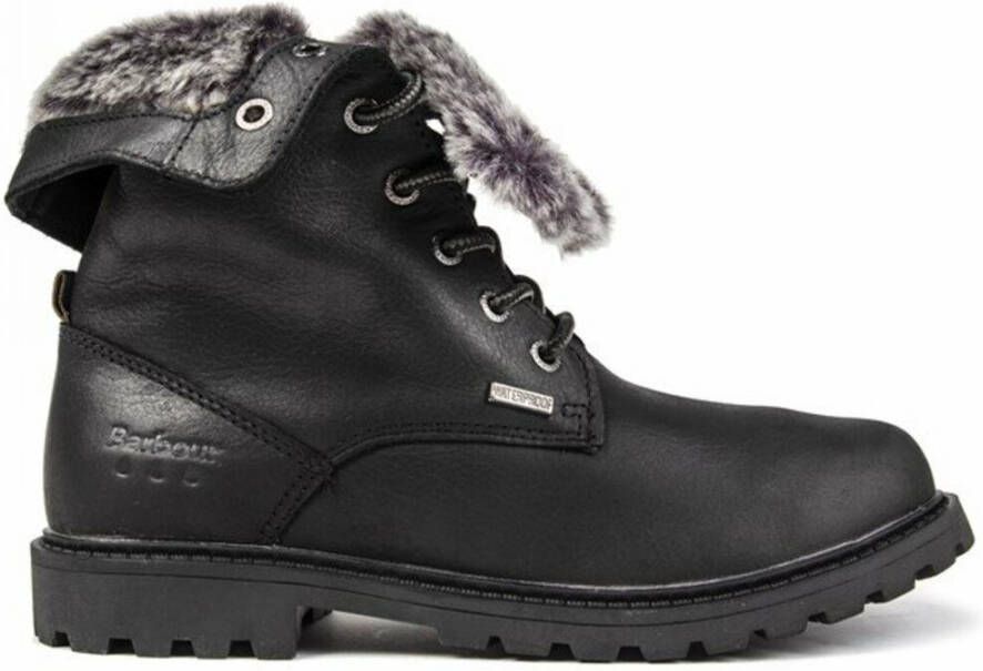 Barbour Hamsterly Roll Top Boots Zwart Dames