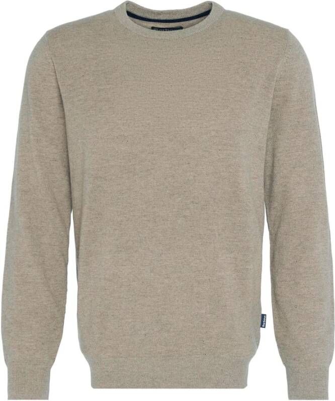 Barbour Tartan Elleboog Patch Crewneck Sweaters