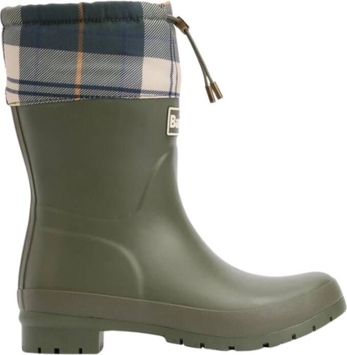 Barbour Tartan Mid Welly Laarzen