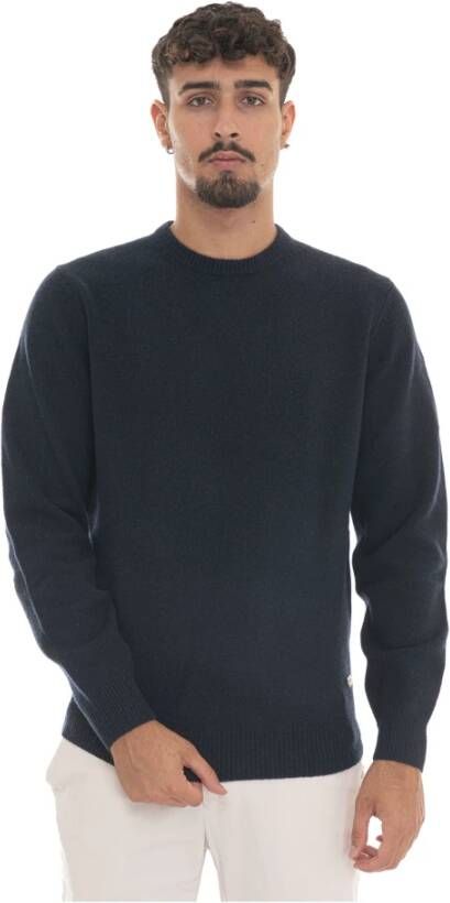 Barbour Wollen Pullover met Contrast Elleboogstukken