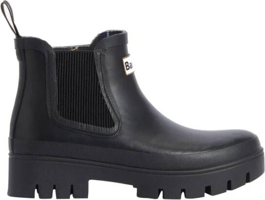 Barbour Klassiek Zwart Rubber Enkellaarzen Black Dames