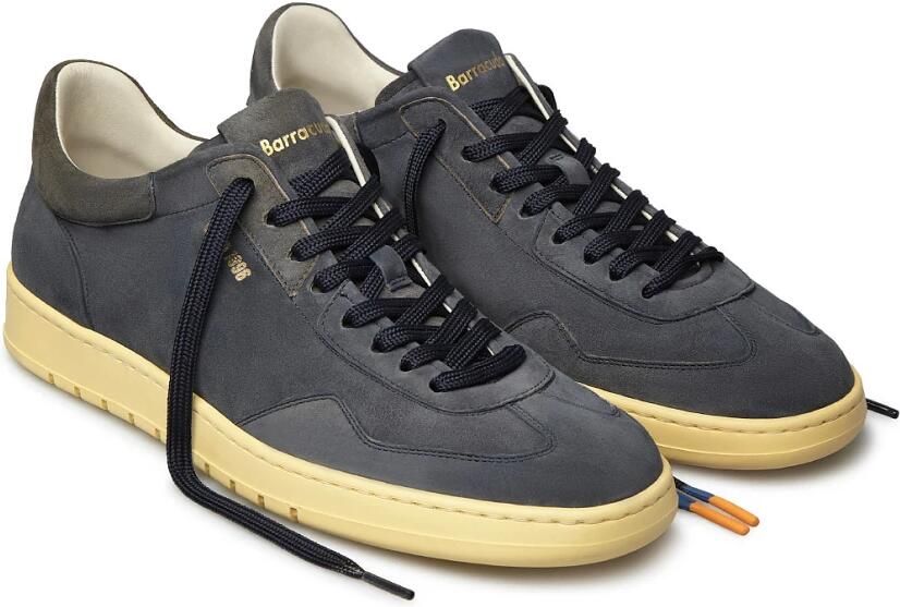 Barracuda Blauwe Suède Urban Sneakers