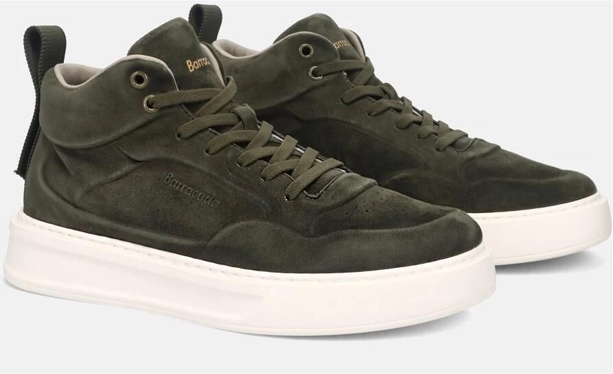 Barracuda Groene Slip-On Sneakers